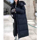 フード付き中綿ロングコート ブルゾン ジャケット | Riff | 詳細画像2 