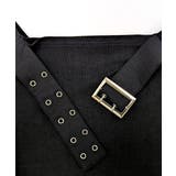 ベルトデザインオフショルトップス オフショルダー Tシャツ | Riff | 詳細画像20 