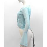 [2点セット] ベルスリーブシアーブラウス+キャミソールセット アンサンブル | Riff | 詳細画像15 