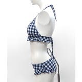 [2点セット] ギンガムチェックフリルビキニ 水着 | Riff | 詳細画像10 
