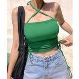 [2点セット] ホルターネック裾シャーリングビキニ 水着 | Riff | 詳細画像13 