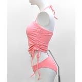 [2点セット] ホルターネック裾シャーリングビキニ 水着 | Riff | 詳細画像27 