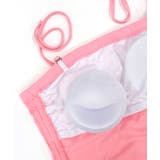 [2点セット] ホルターネック裾シャーリングビキニ 水着 | Riff | 詳細画像34 