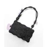 リボン付きショルダーバッグ ハートチャーム バイカラー | Riff | 詳細画像25 