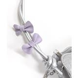 リボン付きショルダーバッグ ハートチャーム バイカラー | Riff | 詳細画像30 