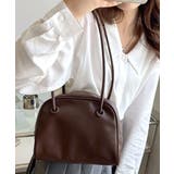 ブラウン | ボストンショルダーバッグ ハンドバッグ ミニバッグ | Riff