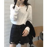 スラブコットンロンT Tシャツ カットソー | Riff | 詳細画像7