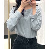 ライトブルー | スラブコットンロンT Tシャツ カットソー | Riff