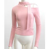 ワンショルダーマフラーデザイントップス チョーカー スカーフ | Riff | 詳細画像25 