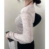 [2点セット] レースアップトップス+ホルターネックキャミソール アンサンブル | Riff | 詳細画像11 