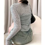 [2点セット] レースアップトップス+ホルターネックキャミソール アンサンブル | Riff | 詳細画像16 