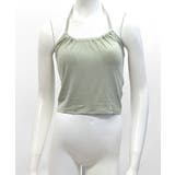 [2点セット] レースアップトップス+ホルターネックキャミソール アンサンブル | Riff | 詳細画像18 