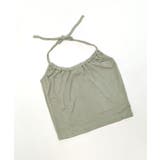 [2点セット] レースアップトップス+ホルターネックキャミソール アンサンブル | Riff | 詳細画像32 