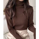 ハイネックリブニット リブ編み タートルネック | Riff | 詳細画像19 