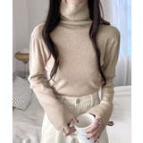 ハイネックリブニット リブ編み タートルネック | Riff | 詳細画像20 