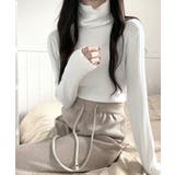 ハイネックリブニット リブ編み タートルネック | Riff | 詳細画像29 