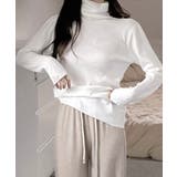 ハイネックリブニット リブ編み タートルネック | Riff | 詳細画像31 