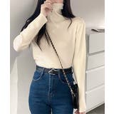 ハイネックリブニット リブ編み タートルネック | Riff | 詳細画像40 