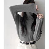 ハイネックリブニット リブ編み タートルネック | Riff | 詳細画像43 