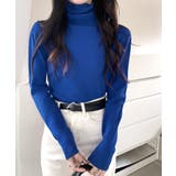 ハイネックリブニット リブ編み タートルネック | Riff | 詳細画像44 