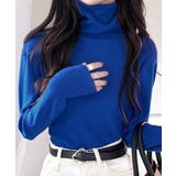 ハイネックリブニット リブ編み タートルネック | Riff | 詳細画像45 