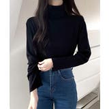 ハイネックリブニット リブ編み タートルネック | Riff | 詳細画像47 