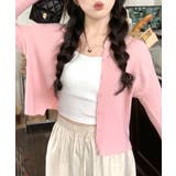 ラウンドネックリブカーディガン リブ編み ノーカラー | Riff | 詳細画像27 