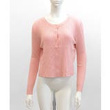 ラウンドネックリブカーディガン リブ編み ノーカラー | Riff | 詳細画像44 