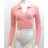 カシュクールニット ショート丈 スキッパー襟 | Riff | 詳細画像21 