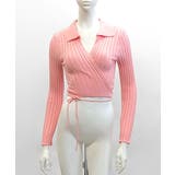 カシュクールニット ショート丈 スキッパー襟 | Riff | 詳細画像22 