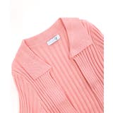 カシュクールニット ショート丈 スキッパー襟 | Riff | 詳細画像25 