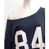 ワンショルダーナンバリングトップス Tシャツ ロゴ | Riff | 詳細画像26 