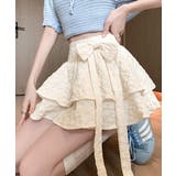 リボンティアードミニスカート インパン付き ショート丈スカート | Riff | 詳細画像16 