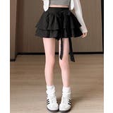 リボンティアードミニスカート インパン付き ショート丈スカート | Riff | 詳細画像6 