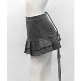 ハイウエスト裾フリルミニスカート インナーパンツ付き スカパン | Riff | 詳細画像27 