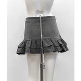 ハイウエスト裾フリルミニスカート インナーパンツ付き スカパン | Riff | 詳細画像28 