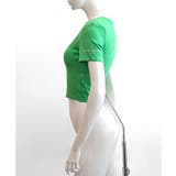 Uネック半袖Tシャツ ショート丈 クロップド丈 | Riff | 詳細画像34 