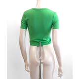 Uネック半袖Tシャツ ショート丈 クロップド丈 | Riff | 詳細画像35 