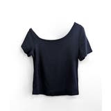 ワンショルダー半袖トップス Tシャツ カットソー | Riff | 詳細画像17 