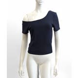 ワンショルダー半袖トップス Tシャツ カットソー | Riff | 詳細画像20 