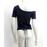 ワンショルダー半袖トップス Tシャツ カットソー | Riff | 詳細画像22 