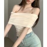 オフショルダートップス 半袖 Tシャツ | Riff | 詳細画像17 