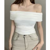 オフショルダートップス 半袖 Tシャツ | Riff | 詳細画像8 