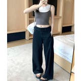 重ね着風タンクトップ フェイクレイヤード ドッキング | Riff | 詳細画像13 