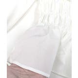 オフショルフリルシャーリングトップス パフスリーブ ペプラム | Riff | 詳細画像58 