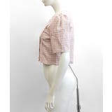 ショート丈ツイードジャケット 半袖 ノーカラージャケット | Riff | 詳細画像22 