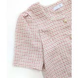 ショート丈ツイードジャケット 半袖 ノーカラージャケット | Riff | 詳細画像25 