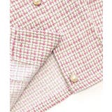 ショート丈ツイードジャケット 半袖 ノーカラージャケット | Riff | 詳細画像26 