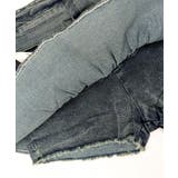 リボンデニムフリルミニスカート インナーパンツ付き ティアード | Riff | 詳細画像22 