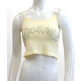 カップ付きラインストーンタンクトップ ブラトップ キャミソール | Riff | 詳細画像22 